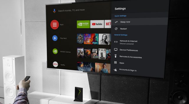 Nvidia Updates Shield Android TV до Android 9 Pie