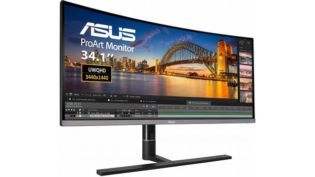 Краткий обзор профессионального изогнутого монитора Asus ProArt PA34VC