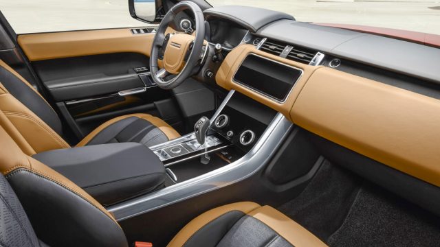 Range Rover Sport offers a wealth of interior fabrics and trims, some restrained, a handful pretty bold.