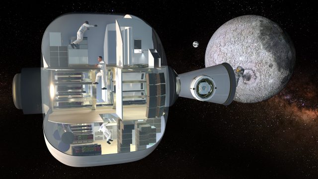 Aerospace Firm Shows Off Giant Inflatable Space Habitat