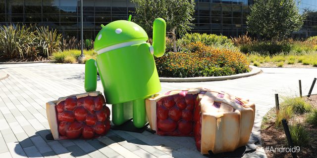 The lazy Android Pie statue was a sure sign Google was tired of doing code names.