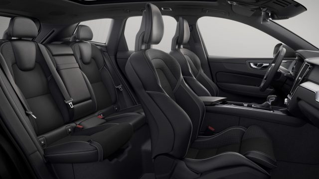 The new Volvo XC60 is upscale. Four ride almost as comfortably as in the larger XC90, which is slightly ahead of the XC60 in sales. Volvo is likely to hit 100,000 sales this year, riding on the popularity of its SUVs and the V60 wagon. 