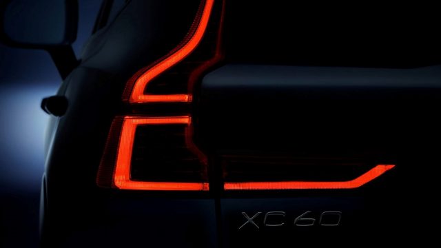 The taillamps make the Volvo XC60 distinctive at night.