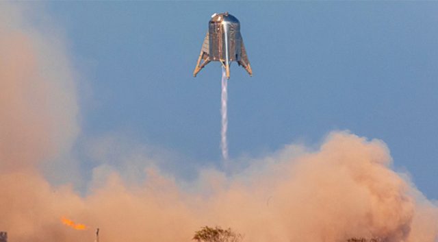 Ракета SpaceX Starhopper завершила второй и последний испытательный по