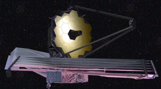 Як буде виглядати JWST у космосі.