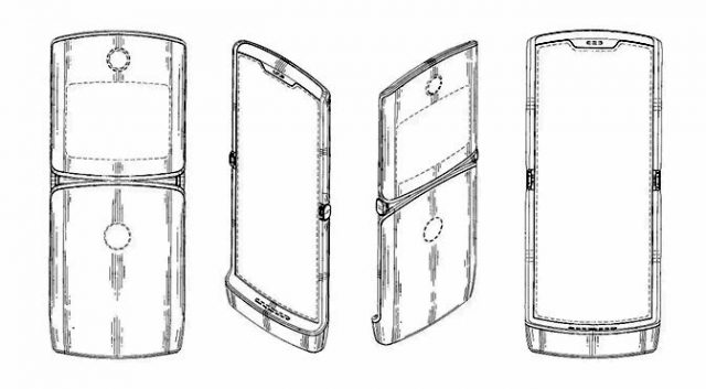 A rumored Motorola phone may have a similar form factor to the phone Samsung is working on.