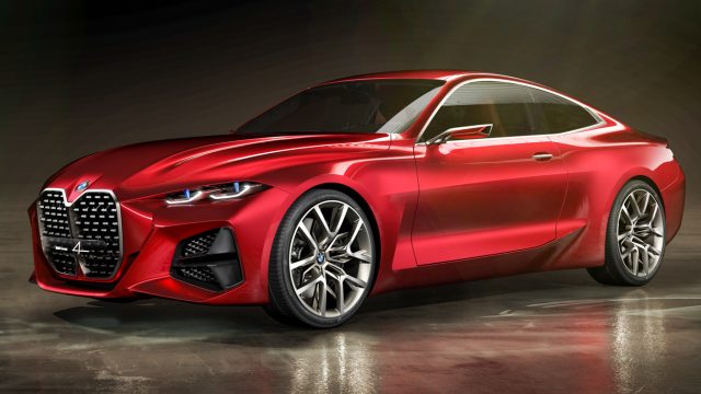 BMW Concept 4 стане 2021 BMW BMW 4 серії, що означає купе версії седану 3 серії. Джерела кажуть, що виробнича версія буде виглядати &quot;менш перебільшеною&quot;, ніж шоу-машина. Що добре, адже практично кожен коментатор відзначав візуальні надмірності решітки. Автомобіль важливий тому, що лінія серії 3/4 - це найкращий у продажу спортивний седан / купе; минулого року вони складали чверть продажів BMW в США.