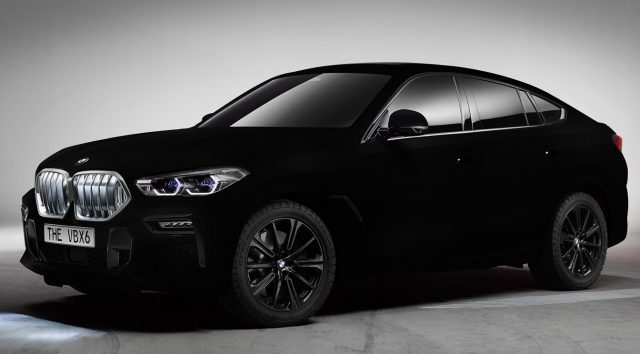 Новий BMW X6 має світлопоглинаючу фарбу &quot;Vantablack&quot;