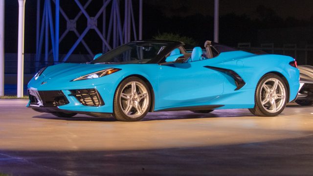 Rapid Blue is one of the Corvette&#039;s signature colors. 