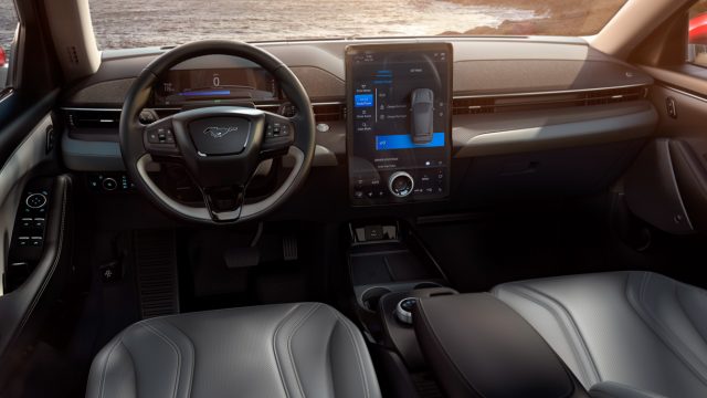 There&#039;s a 10.2-inch LCD instrument panel. Ford says drivers want just the basics when there&#039;s a huge center stack display. It will be interesting if drivers expect large, graphical navigation prompts in their line of sight, especially when there&#039;s no head-up display. 