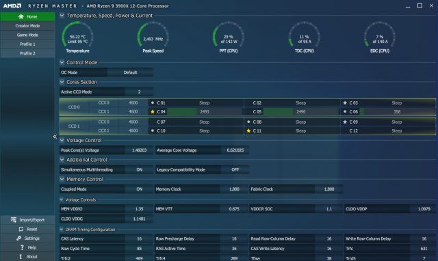 AMD Adjusts Ryzen Master ‘Fastest Core’ Rating to Match Windows 10