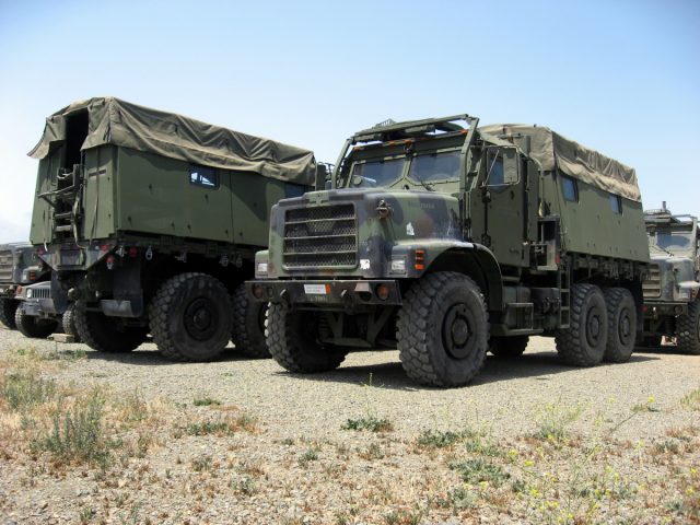 The Medium Tactical Vehicle Replacement, one of the vehicles discussed in Ekman’s letter to the FTC.