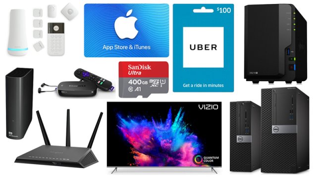 Limited Time ET Deals: Up to 45 Percent Off Networking and Storage Products, Up to 20 Percent Off Apple Gift Cards, 10 Percent Off Uber Gift Cards