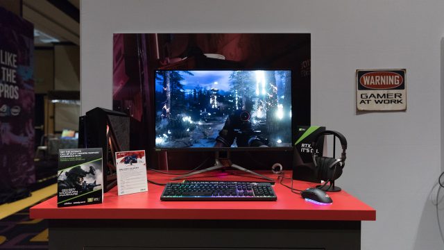 Asus Unveils New 4K ROG Swift Gaming Displays