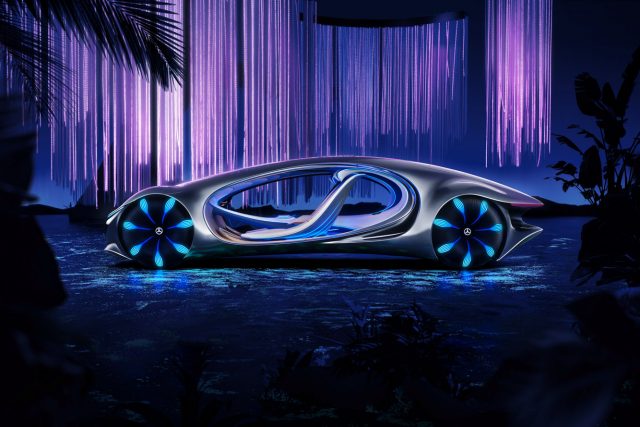 В этом «Avatar'-Themed Mercedes-Benz, Два сердца бьются как одно