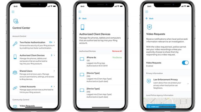 Ring App Update Lets You Disable Police Video Requests