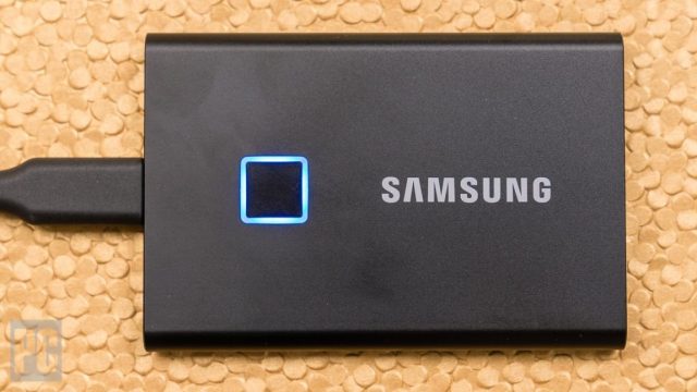 At a Glance: Samsung Portable SSD T7 Touch Review