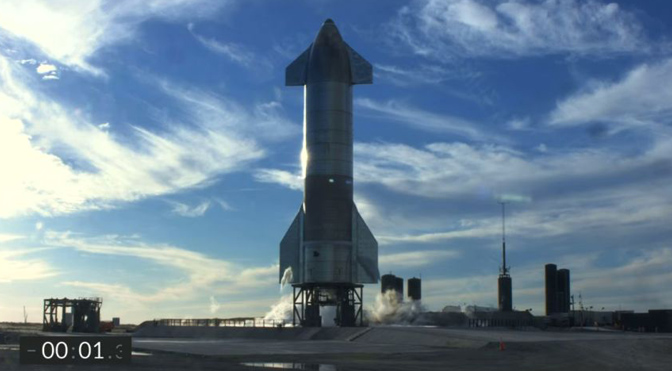 SpaceX отменила высотные испытания космического корабля в последнюю секунду