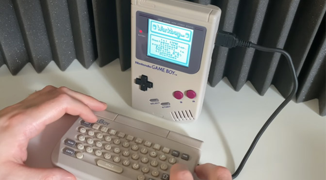 Невыпущенная клавиатура Nintendo Game Boy вернулась к жизни