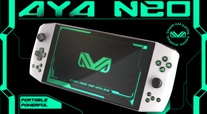 Игровая консоль Aya Neo на базе AMD Ryzen доступна для предзаказа