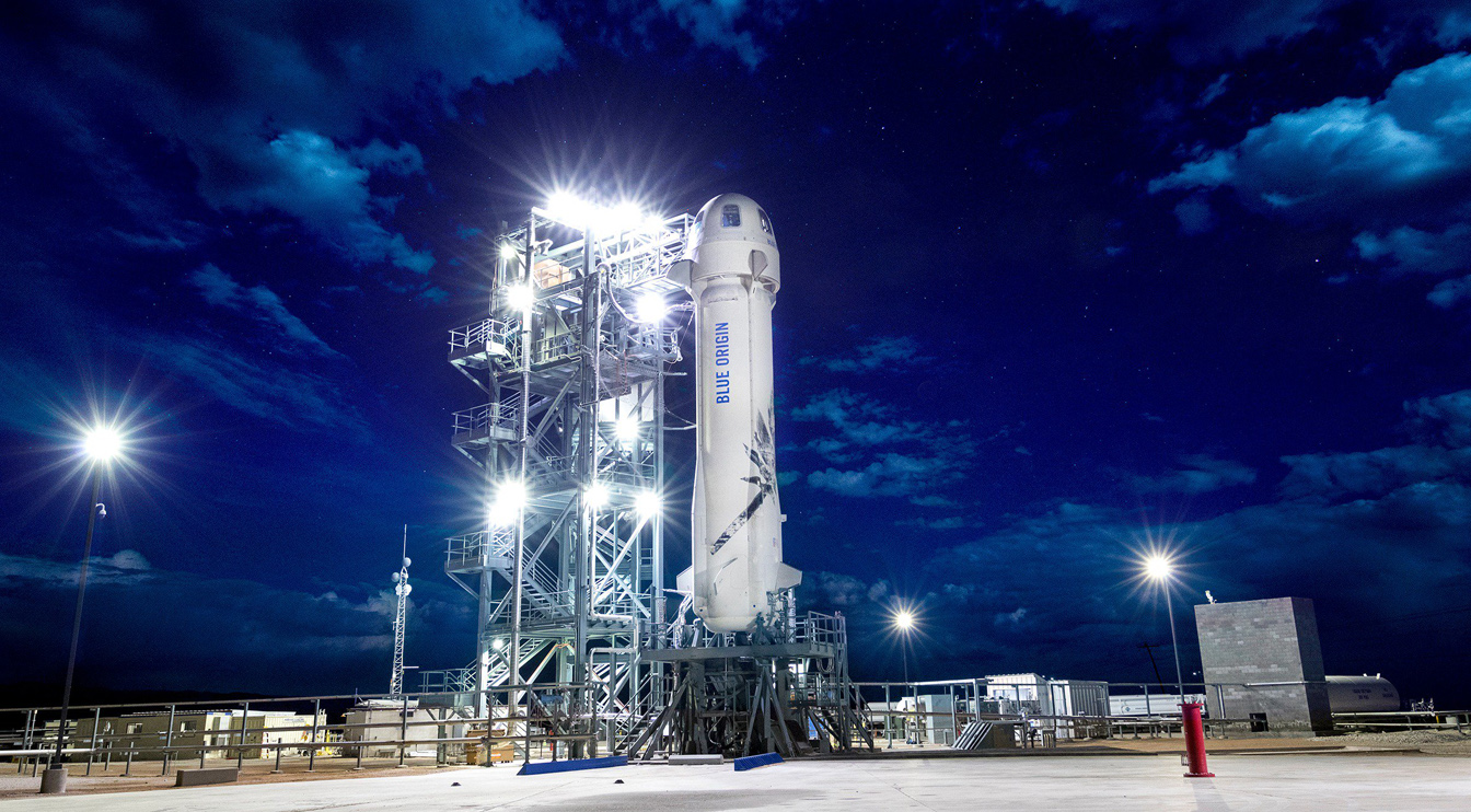 NASA and Blue Origin Will Simulate Lunar Gravity With Spinning Rockets