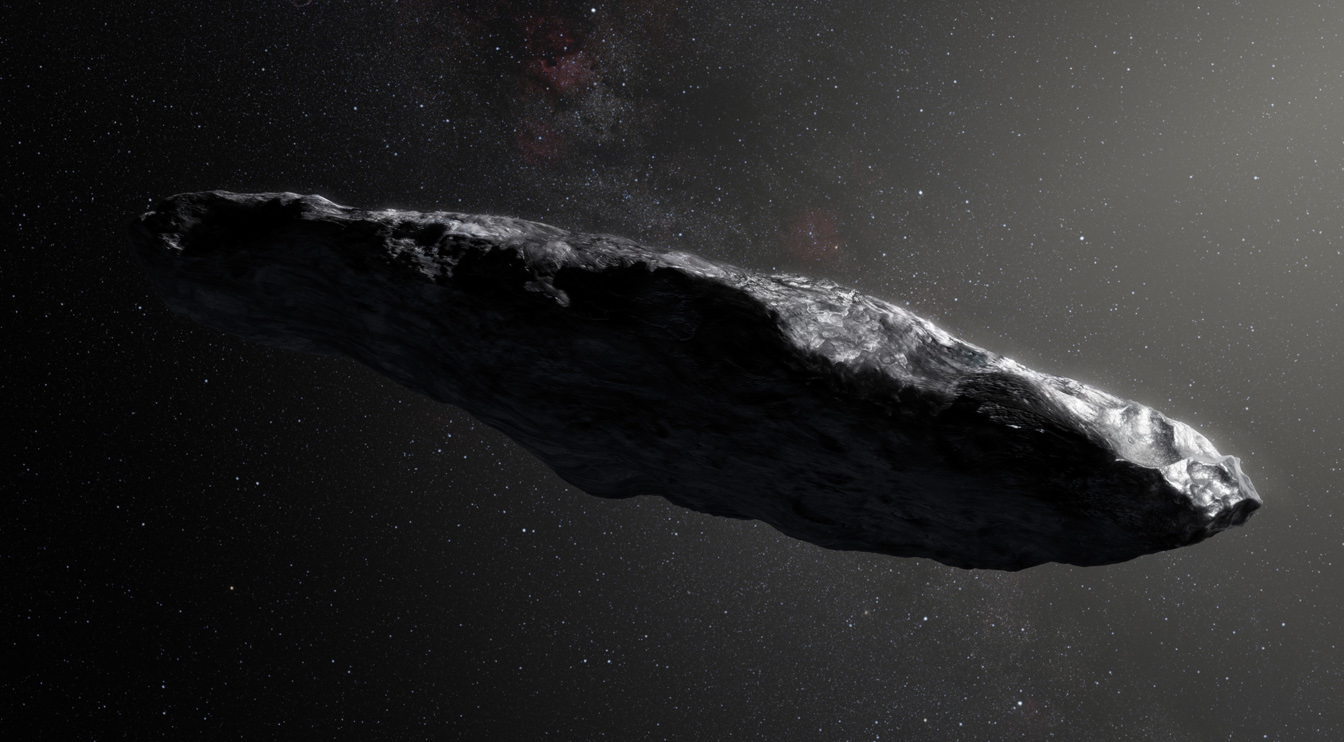 Interstellar Visitor May Be a Fragment of a Pluto-Like Planet