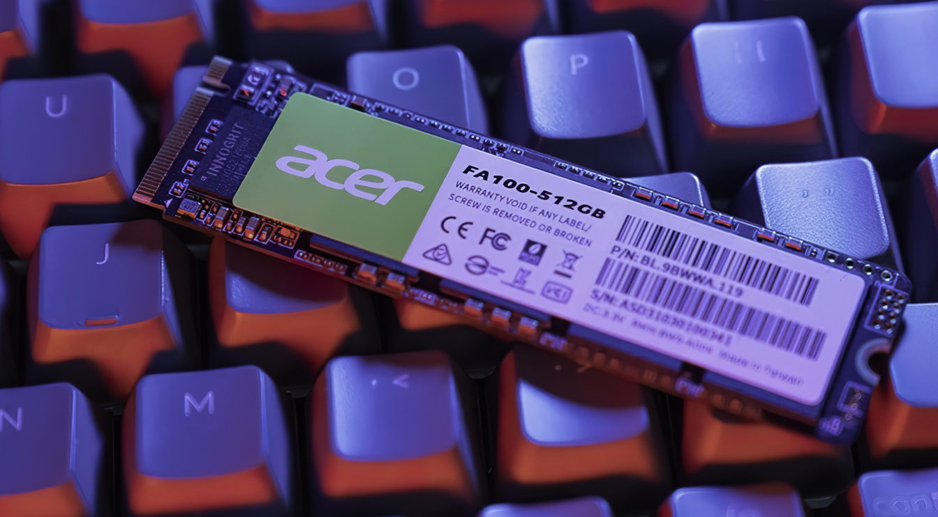 Acer для введення SSD, Dram Business з новим обладнанням для зберігання
