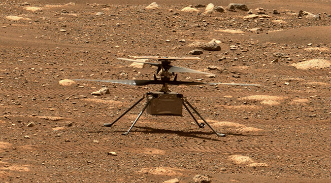 Ingenuity Mars Helicopter Aces Fourth Flight, Gets Mission Extension