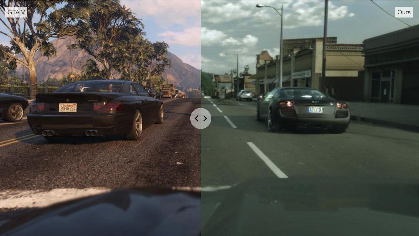 New Intel AI Turns GTA V Into a Photorealistic Game