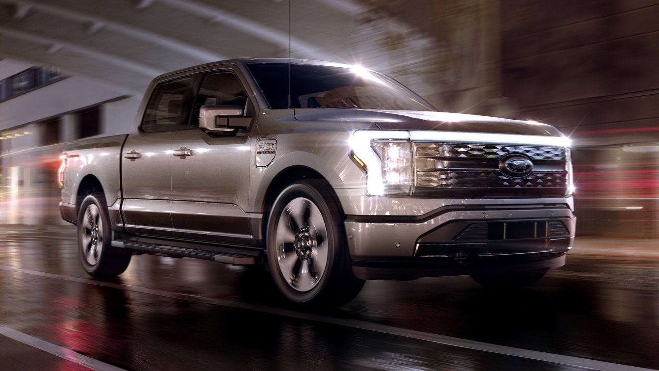 Ford Unreas Helling 2022 F-150 молния полноразмерный электрический пикап