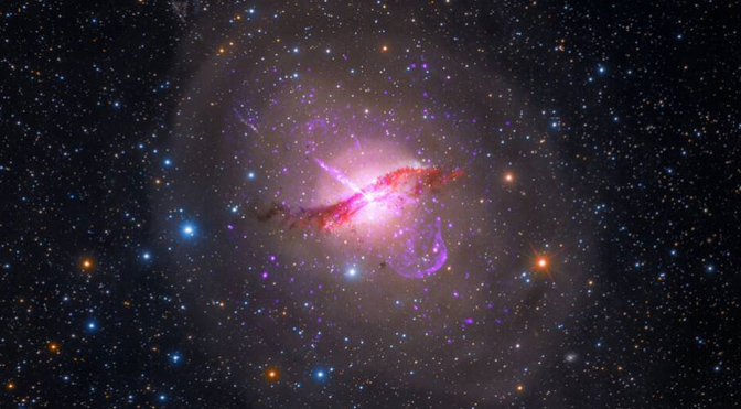 Телескоп событий Horizon TELESCOPE Захватывает никогда не видели детали струи черной дыры