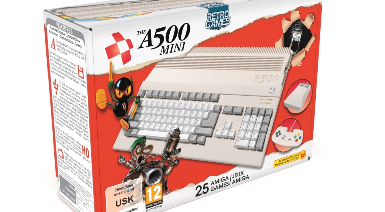 Retro Games Will Release Amiga 500 Mini Console in 2022