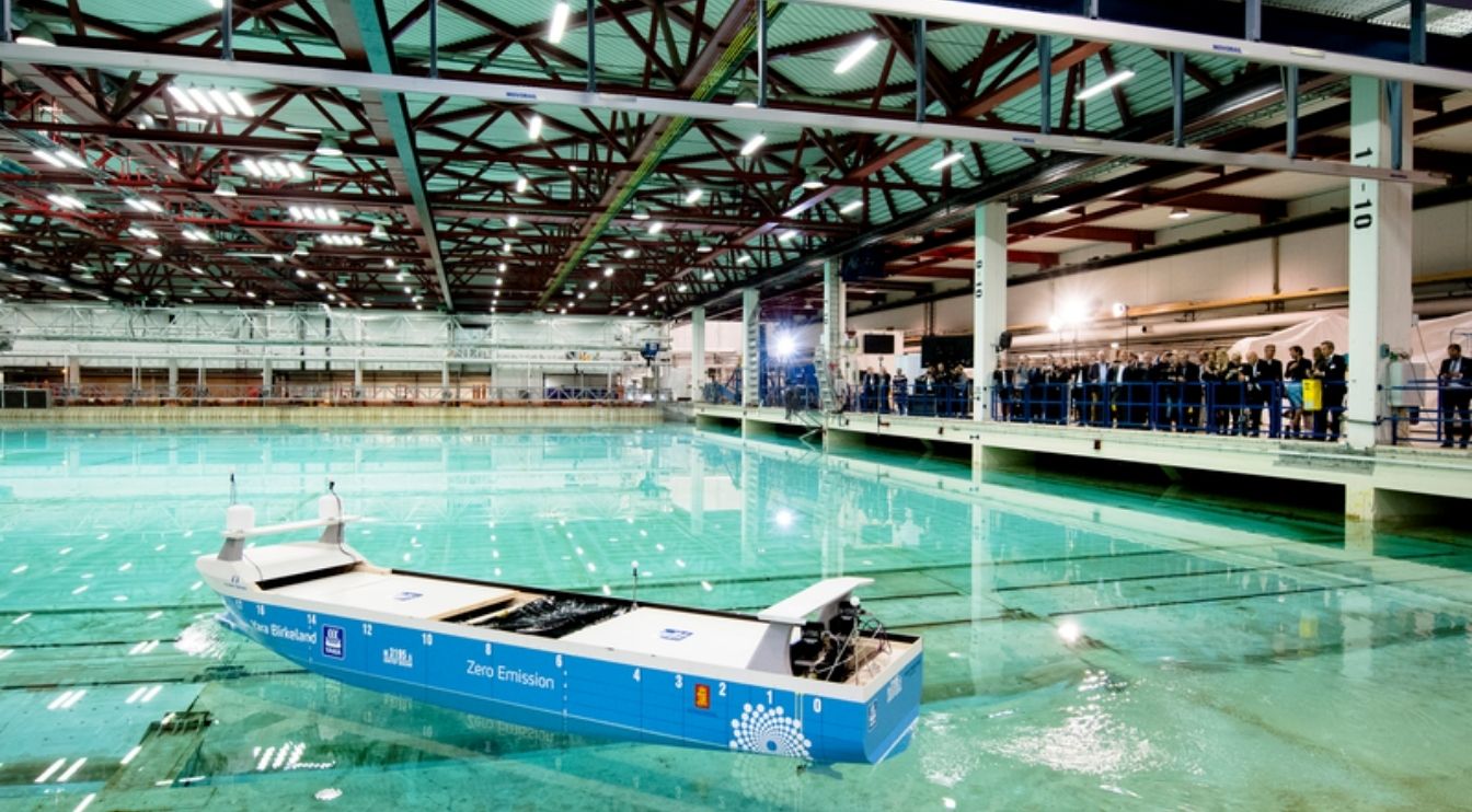 World’s First Autonomous Electric Cargo Ship Will Set Sail This Year