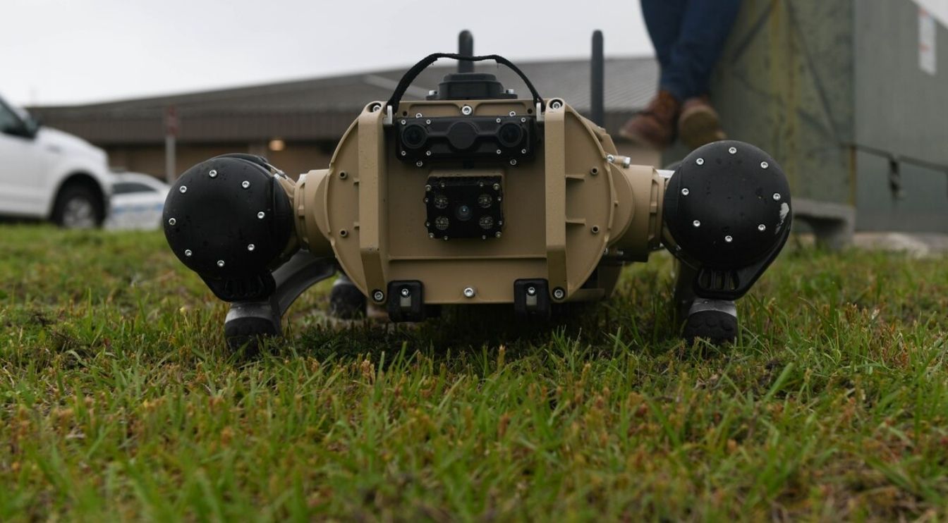 ВВС хочет лидар на роботах собаки