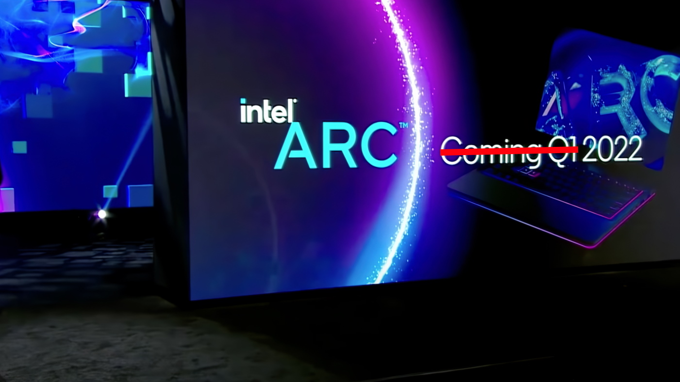 Intel Quietly Removes ‘Q1’ References from its Website for Arc Graphics Launch