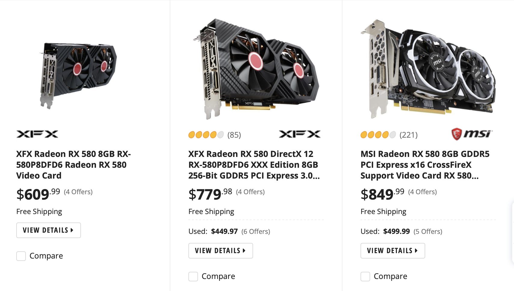 Amazon Japan - продает GPU «Goot Box» с картами ERA 2015-эпохи