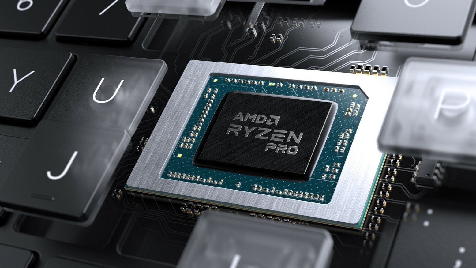 AMD запускает Ryzen Pro Mobile CPU для бизнес-ноутбуков