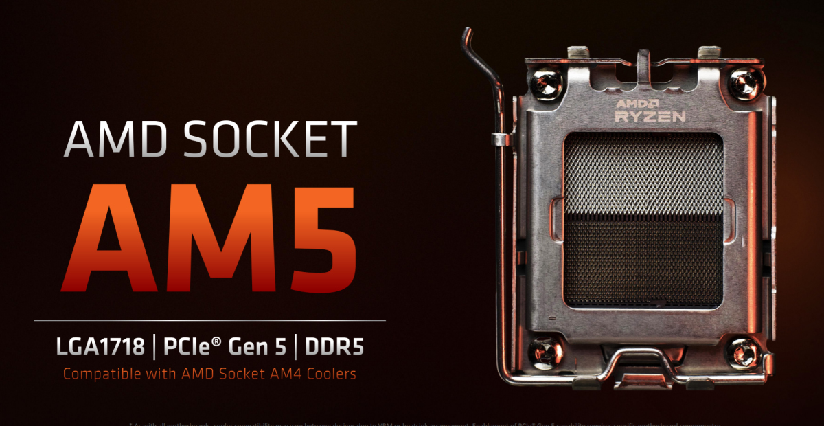 AMD’s AM5 Socket to Only Support DDR5, Will Feature a Dual-Chiplet Design