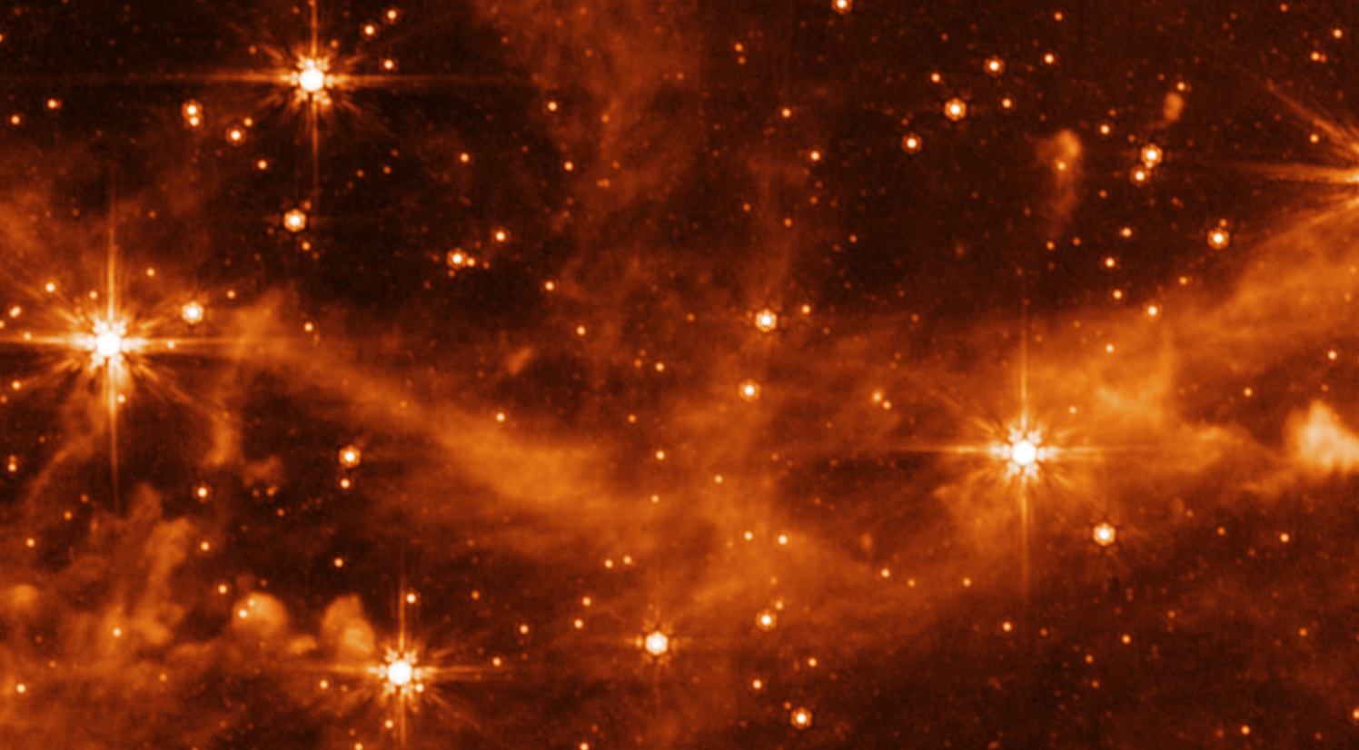 НАСА выпускает первые великолепные изображения, когда Webb Telecopope занимает фокусировку