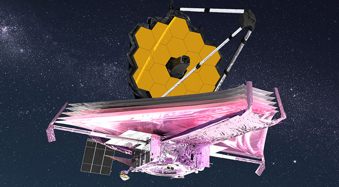 НАСА выпускает первые великолепные изображения, когда Webb Telecopope занимает фокусировку