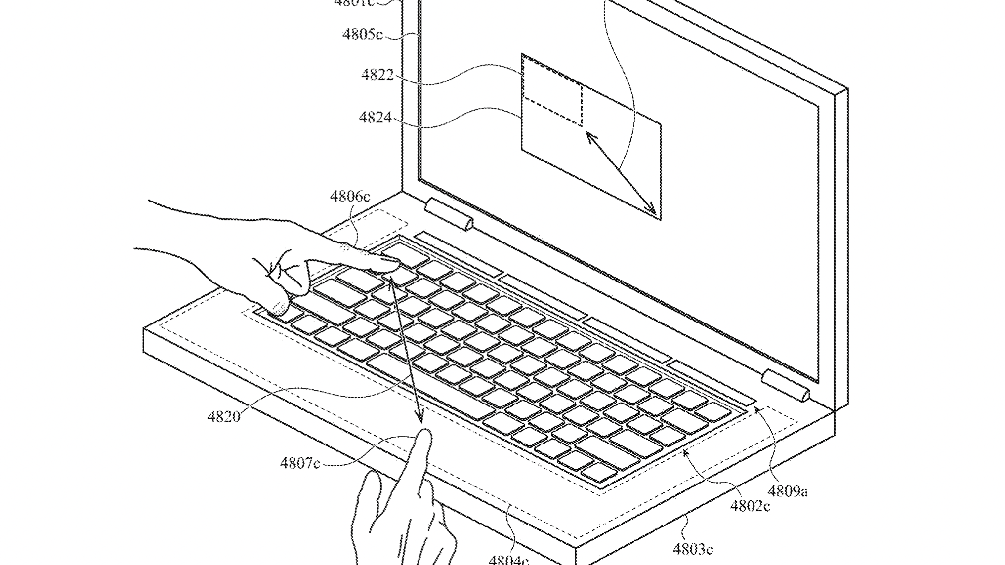 Патентные патенты подробности «MacBook» со встроенной биометрикой, зарядное устройство для iPhone