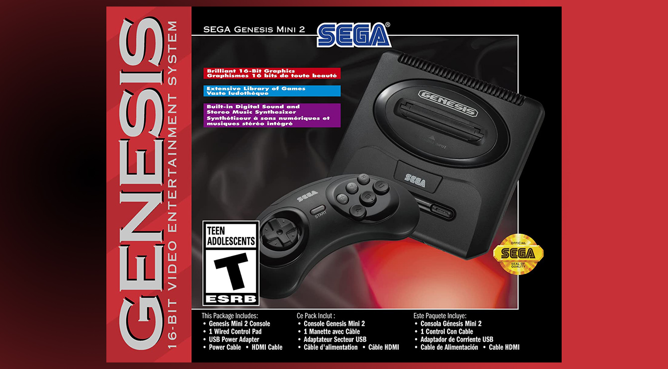 The Sega Genesis Mini 2 Will Come to North America on October 27