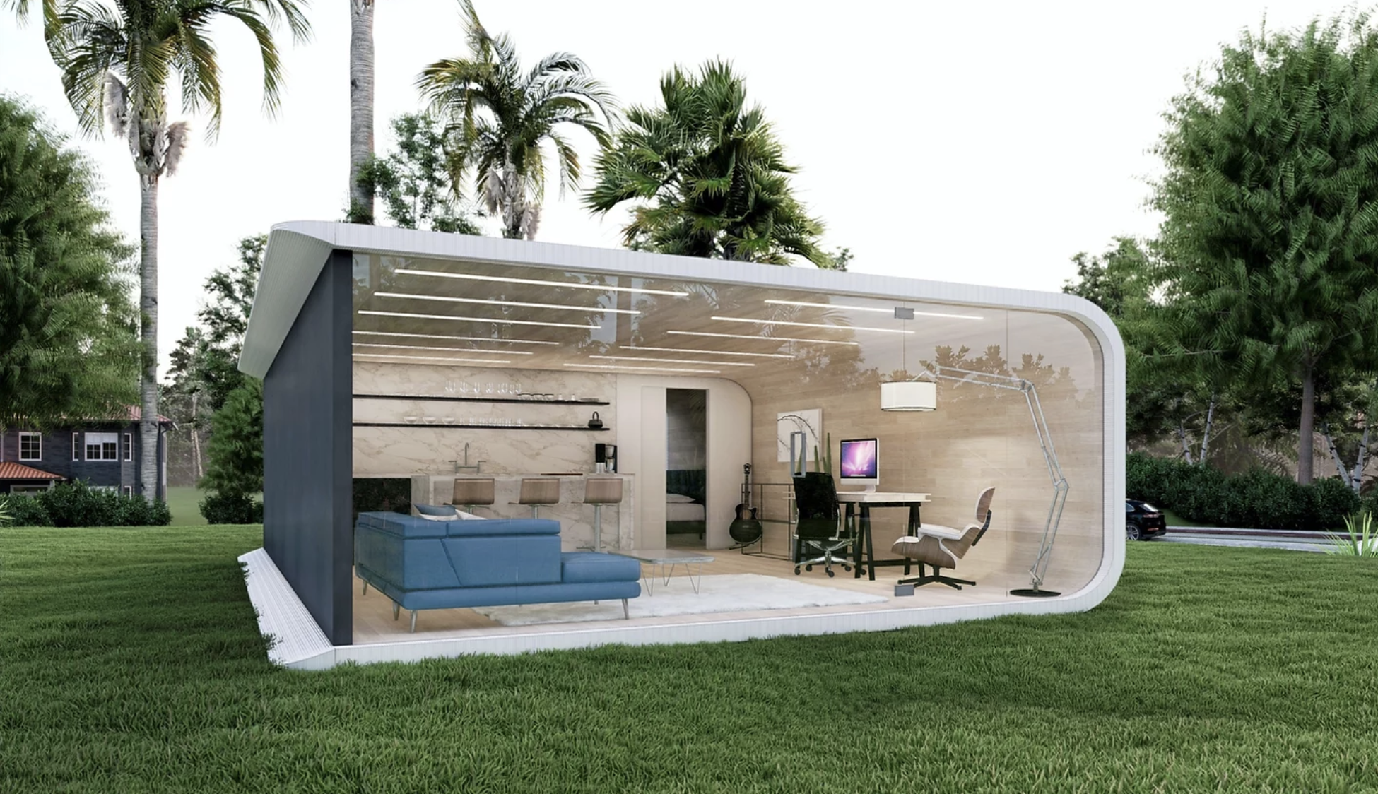 Startup Makes 3D Printed Tiny Homes From Recycled Materials