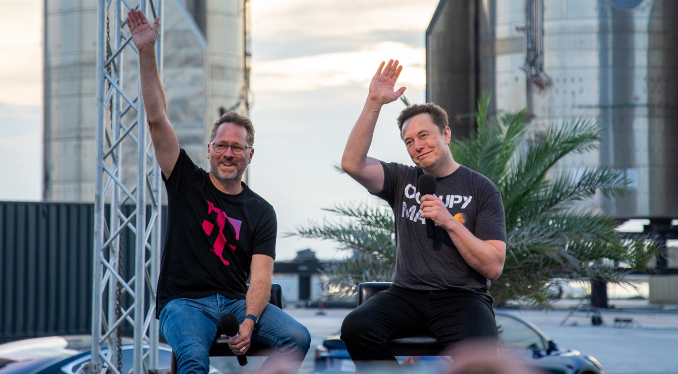 T-Mobile, SpaceX оголошує супутникове підключення смартфонів наступного року