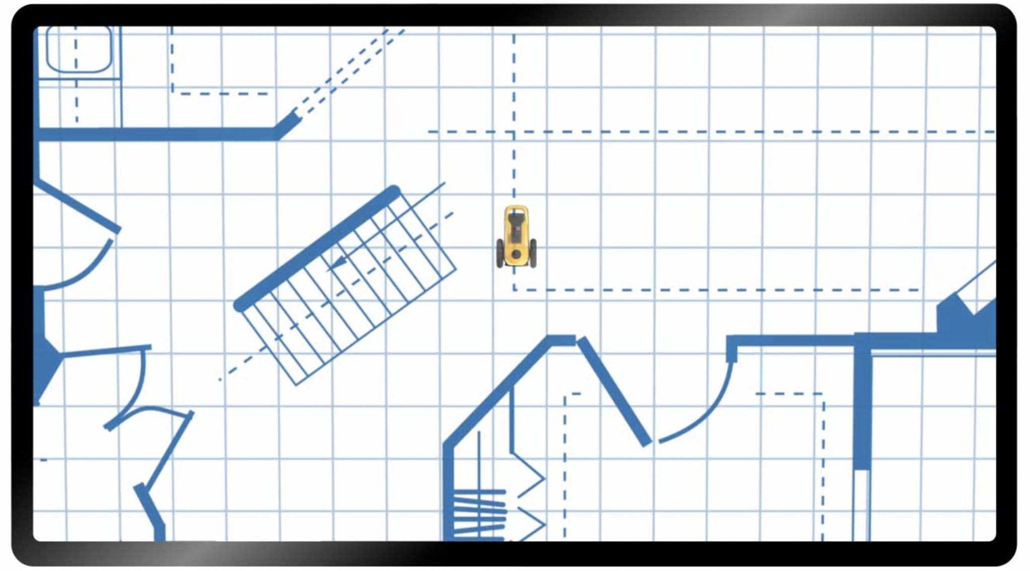 HP Construction Robot Prints Madeouts прямо на полу