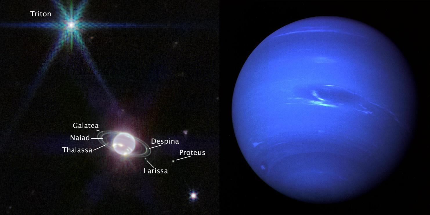 Webb Telescope Shows Neptune’s Rings As We’ve Never Seen Them Before