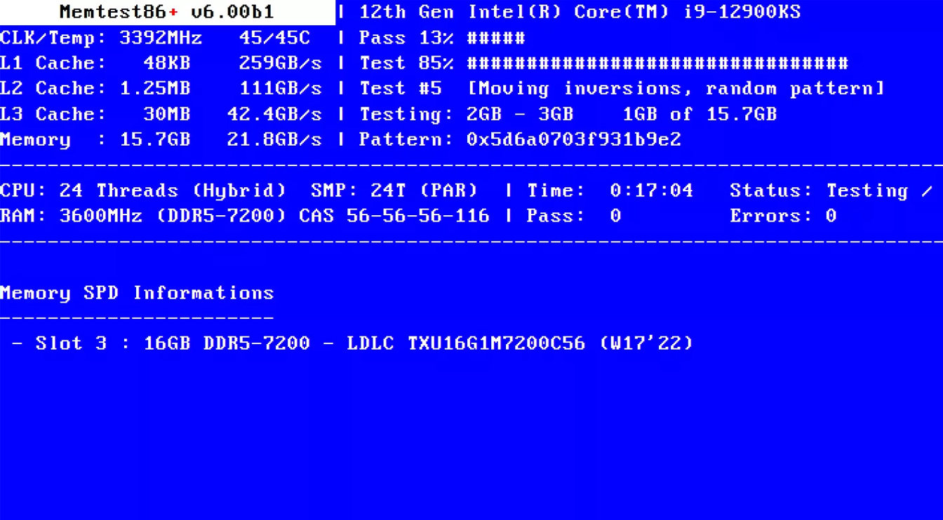 MEMTEST86+ повертається після 9-річного перерви за підтримки останнього обладнання