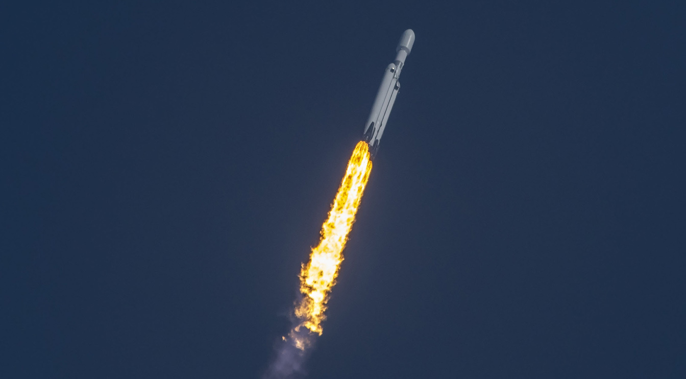 Falcon Heavy Rocket Aces первый запуск за 3 года