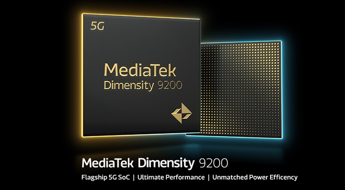 MediaTek оголошує Dimensity 9200 SoC з Wi-Fi 7, апаратне променеве відстеження