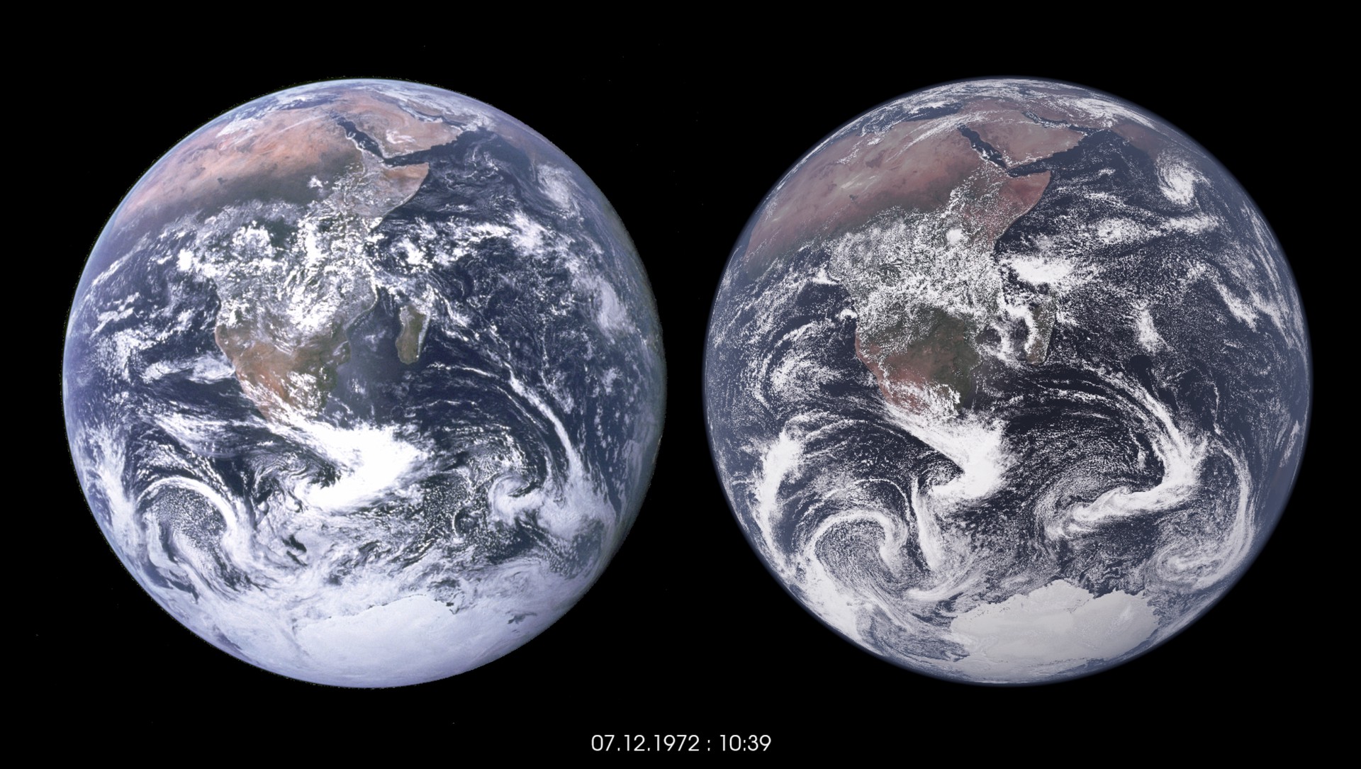 Scientists Use Powerful New Climate Model to Recreate Iconic ‘Blue Marble’ Photograph